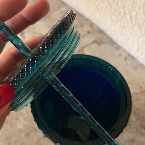 Set of 3 Starbucks Jewel Cold Cup Holiday 2021 Tumblers NEW peach, red, green - Picture 10 of 17